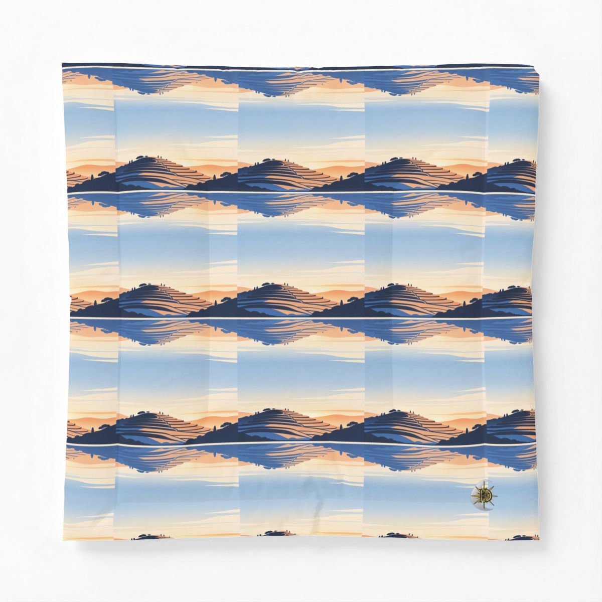 HD Terrace Reflections Cotton-Shell Comforter — additional view