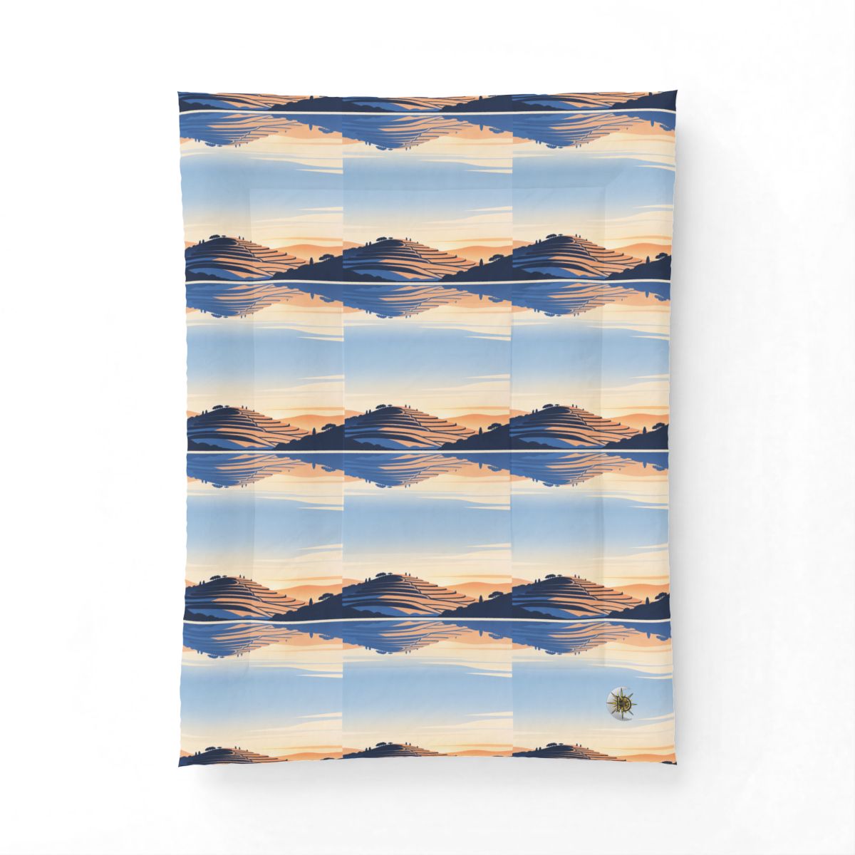 HD Terrace Reflections Cotton-Shell Comforter — additional view