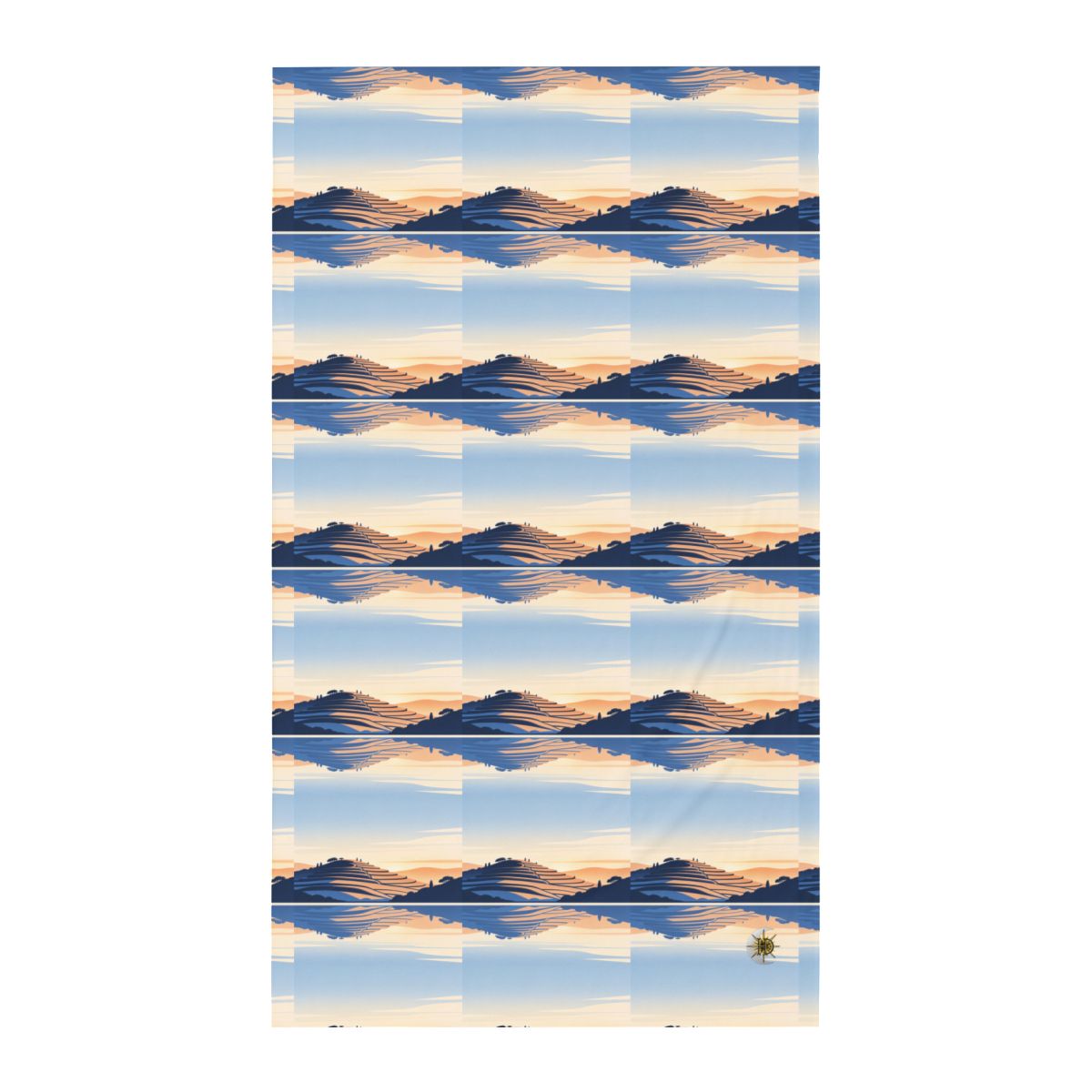 HD Terrace Reflections Twin Jersey Flat Sheet