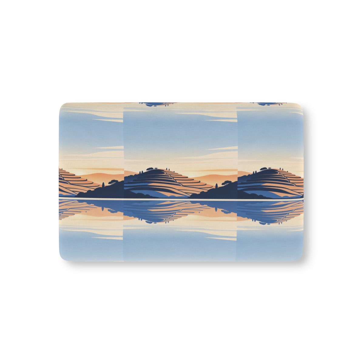 HD Terrace Reflections Fitted Crib Sheet
