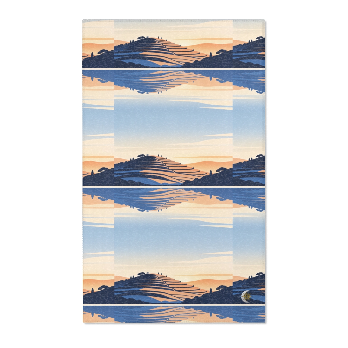 HD Terrace Reflections Polyester Chenille Area Rug — additional view