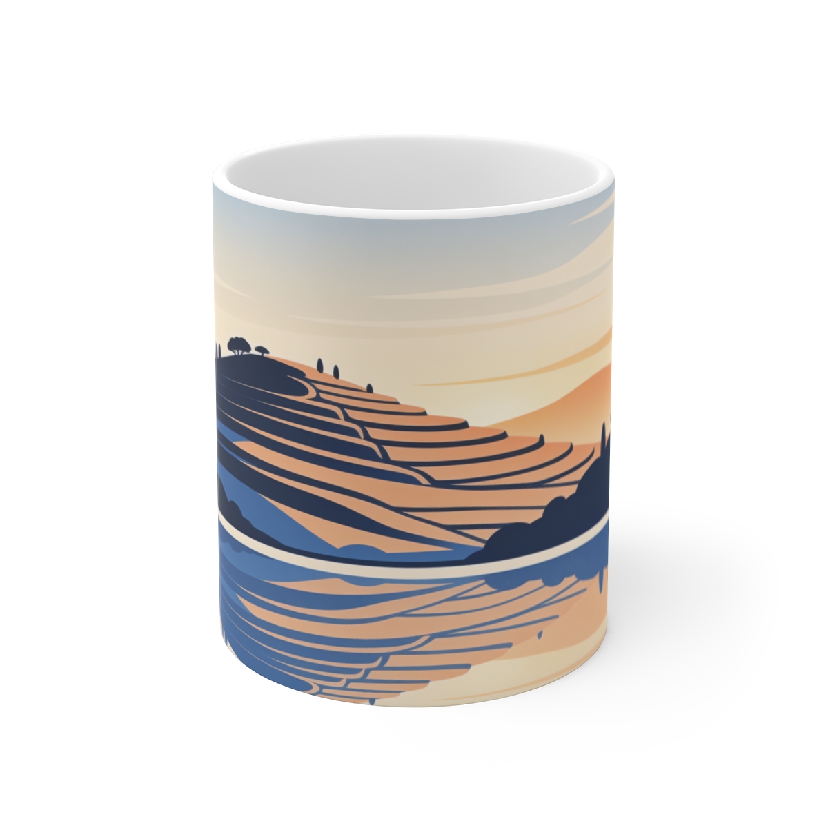 HD Terrace Reflections Ceramic Mug 11oz