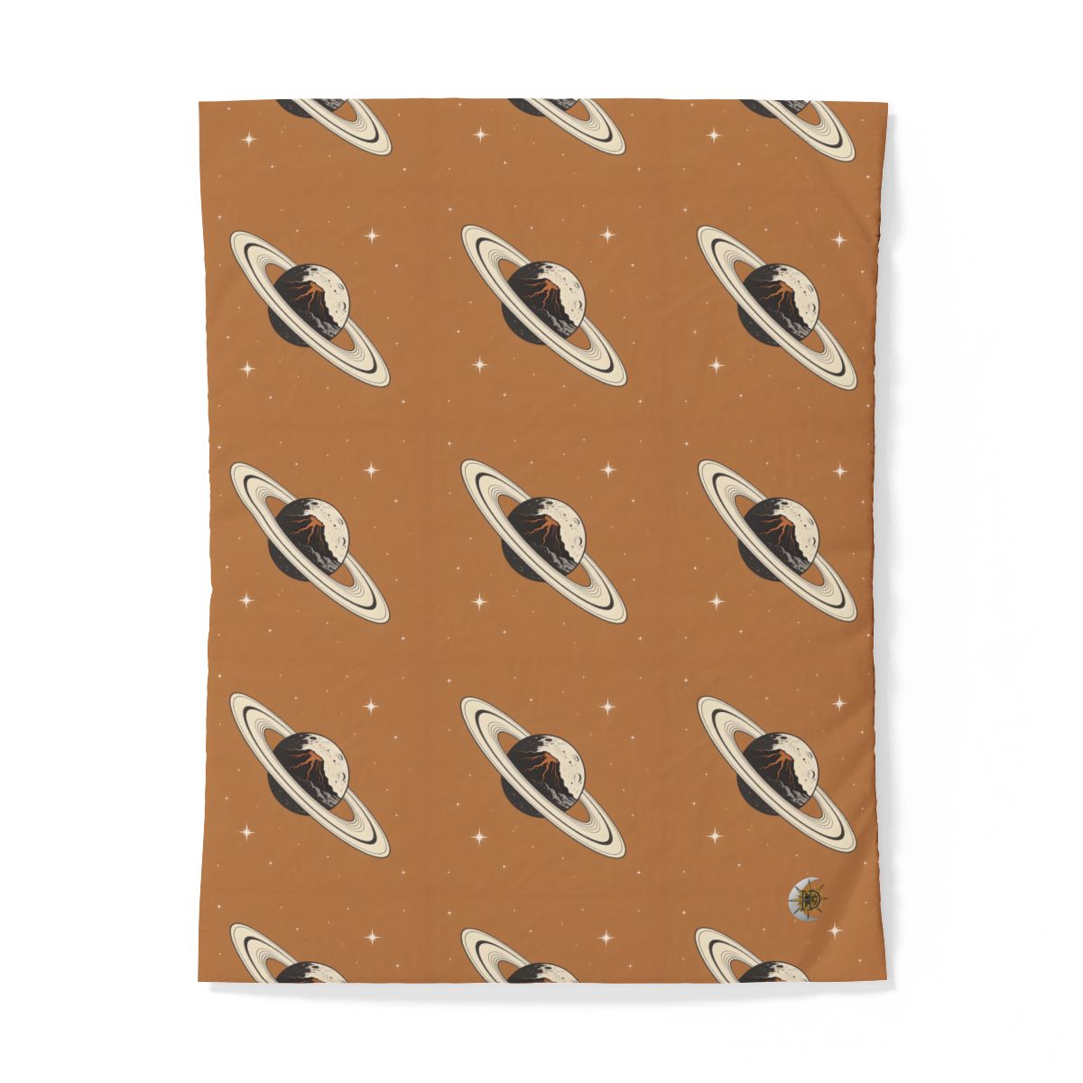 HD Ember Orbit 100% Cotton Duvet Cover