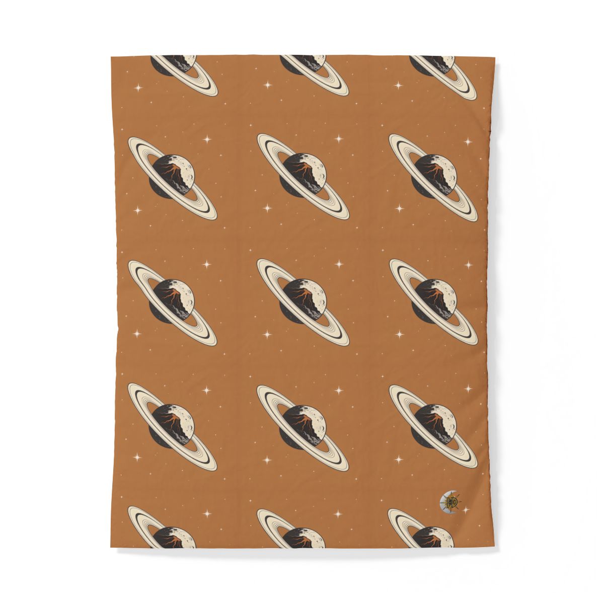 HD Ember Orbit 100% Cotton Duvet Cover — additional view