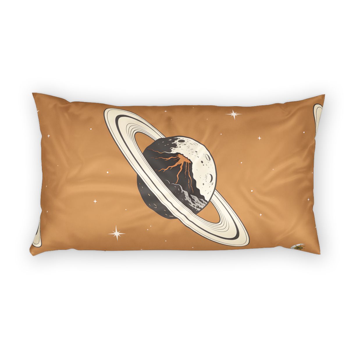HD Ember Orbit 100% Cotton Pillow Sham — additional view