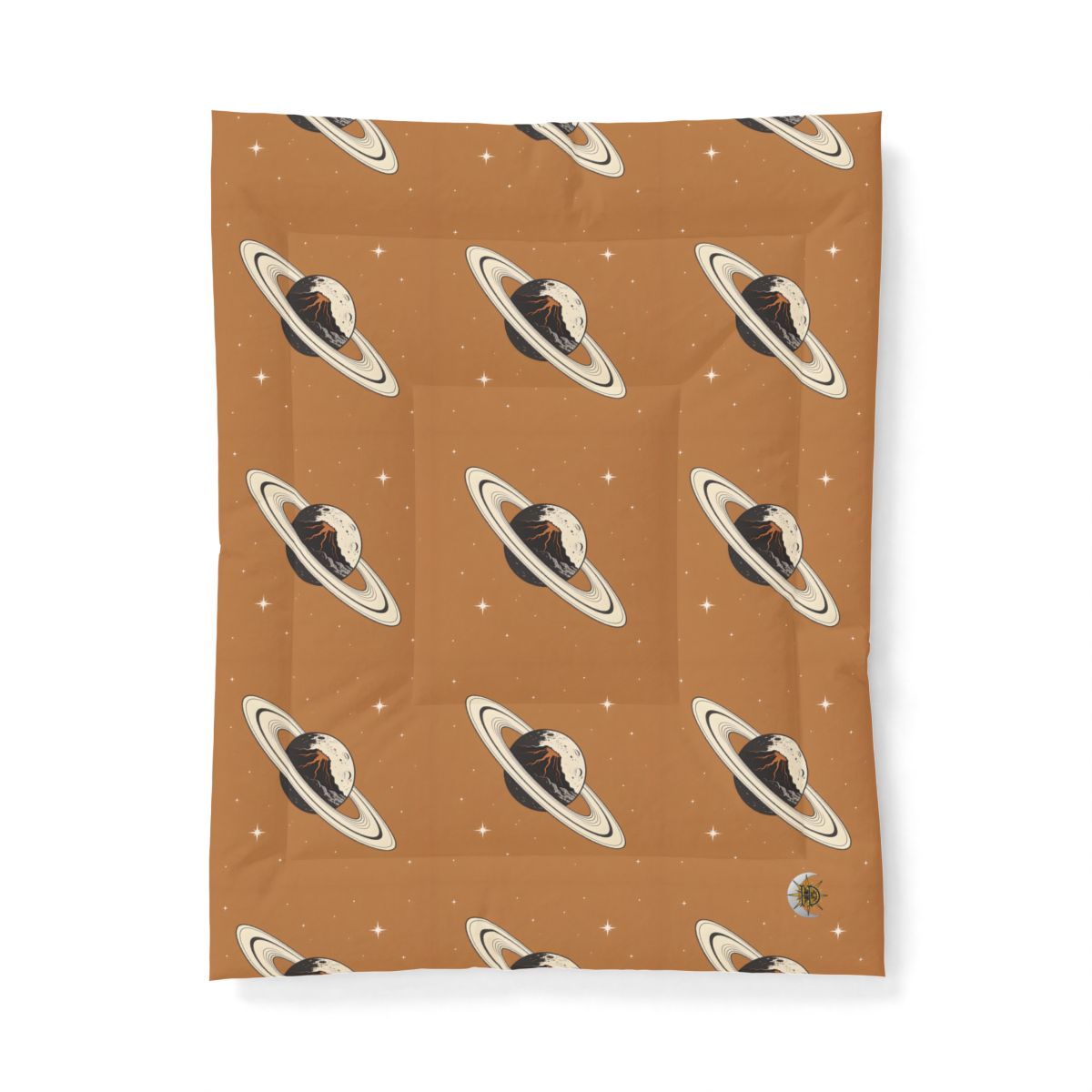 HD Ember Orbit Cotton-Shell Comforter — additional view