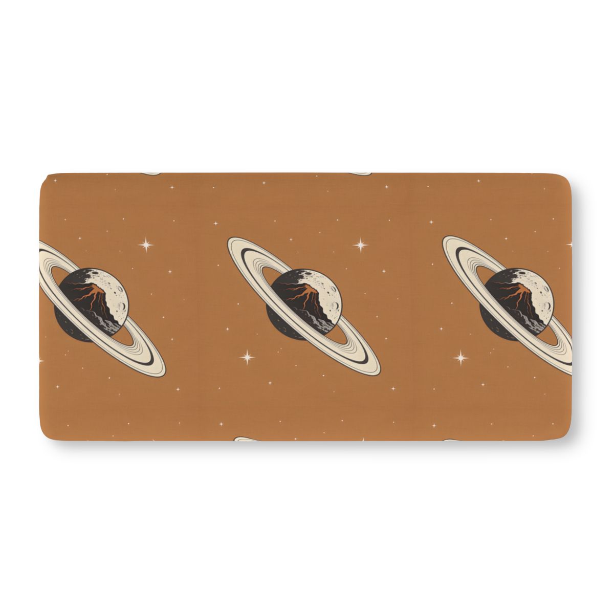 HD Ember Orbit Fitted Crib Sheet — additional view