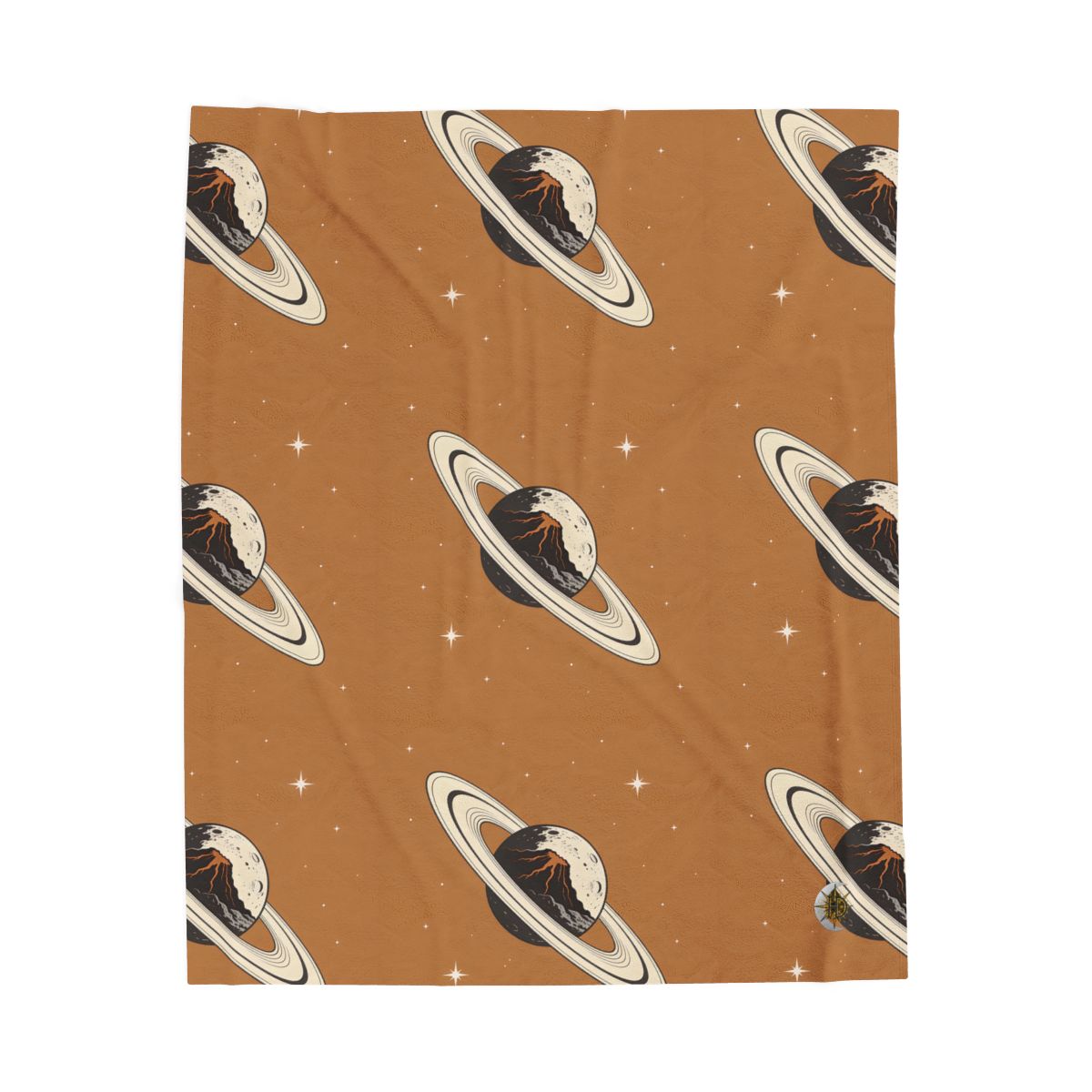 HD Ember Orbit Velveteen Plush Blanket — additional view
