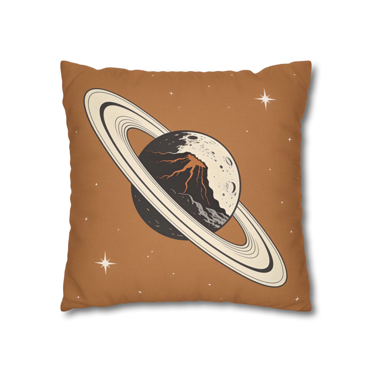 HD Ember Orbit Square Polyester Pillow Cover — additional view
