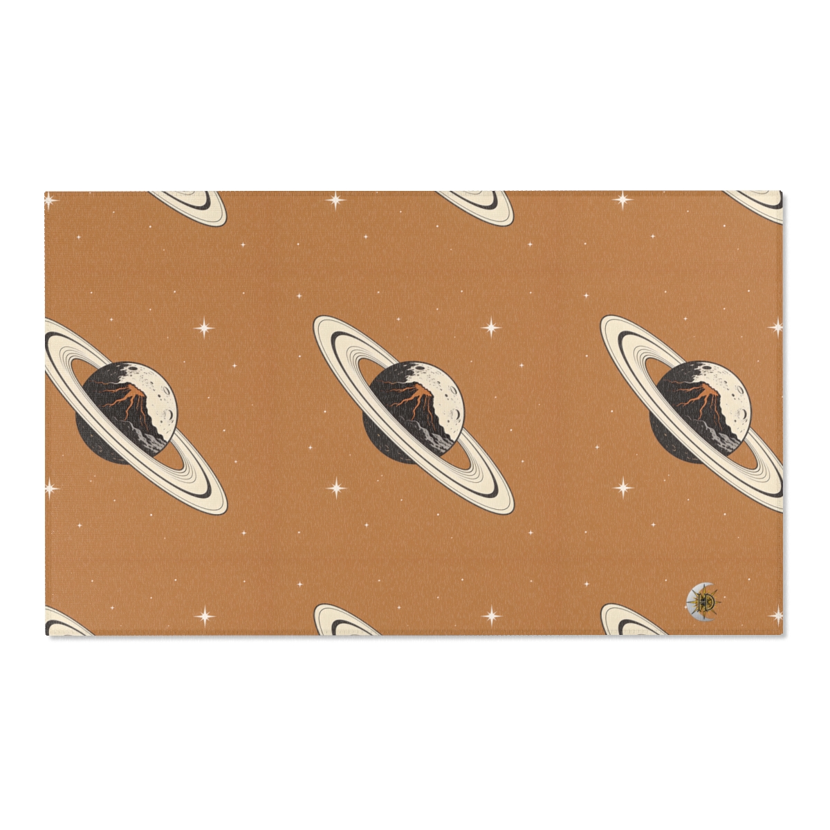 HD Ember Orbit Polyester Chenille Area Rug — additional view