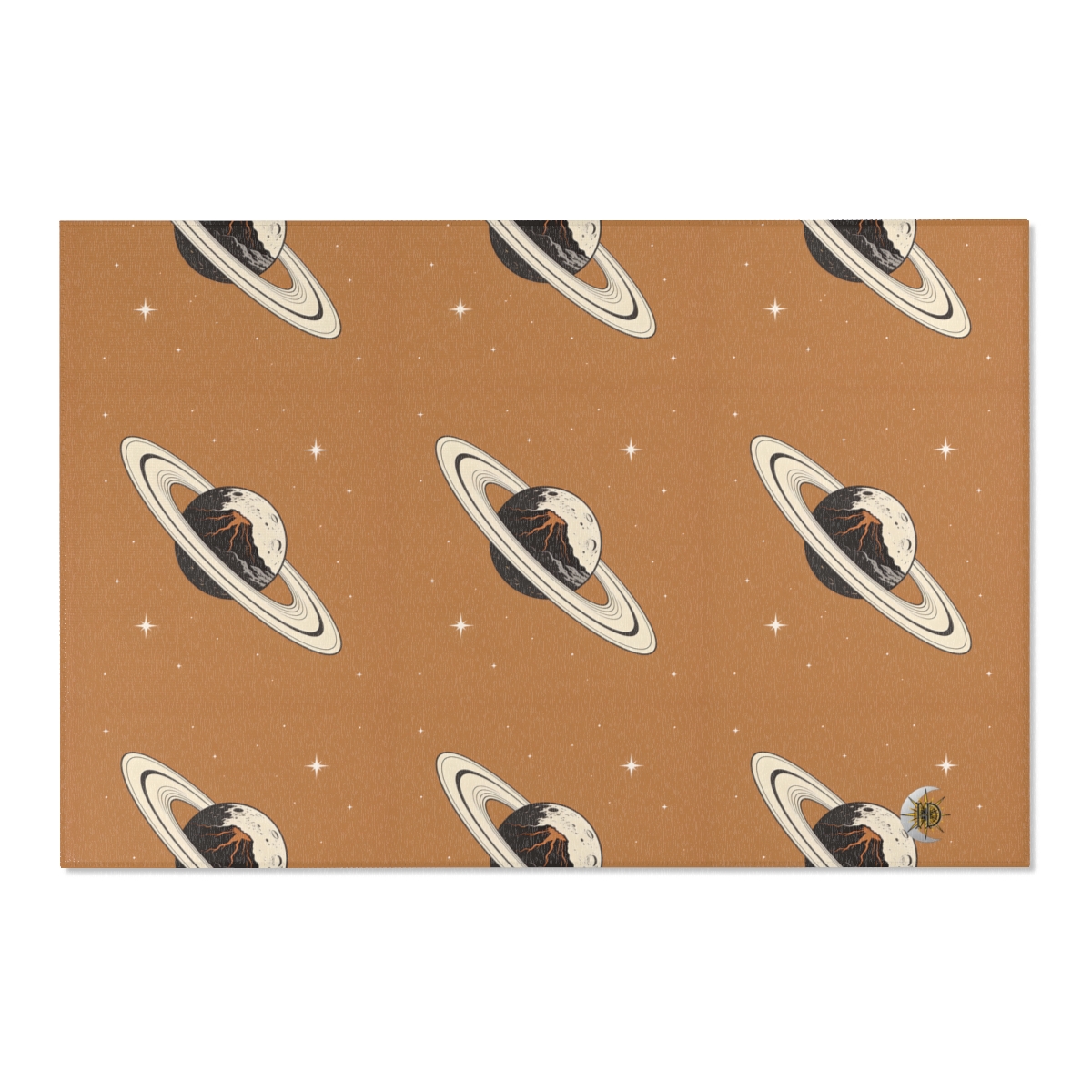 HD Ember Orbit Polyester Chenille Area Rug — additional view