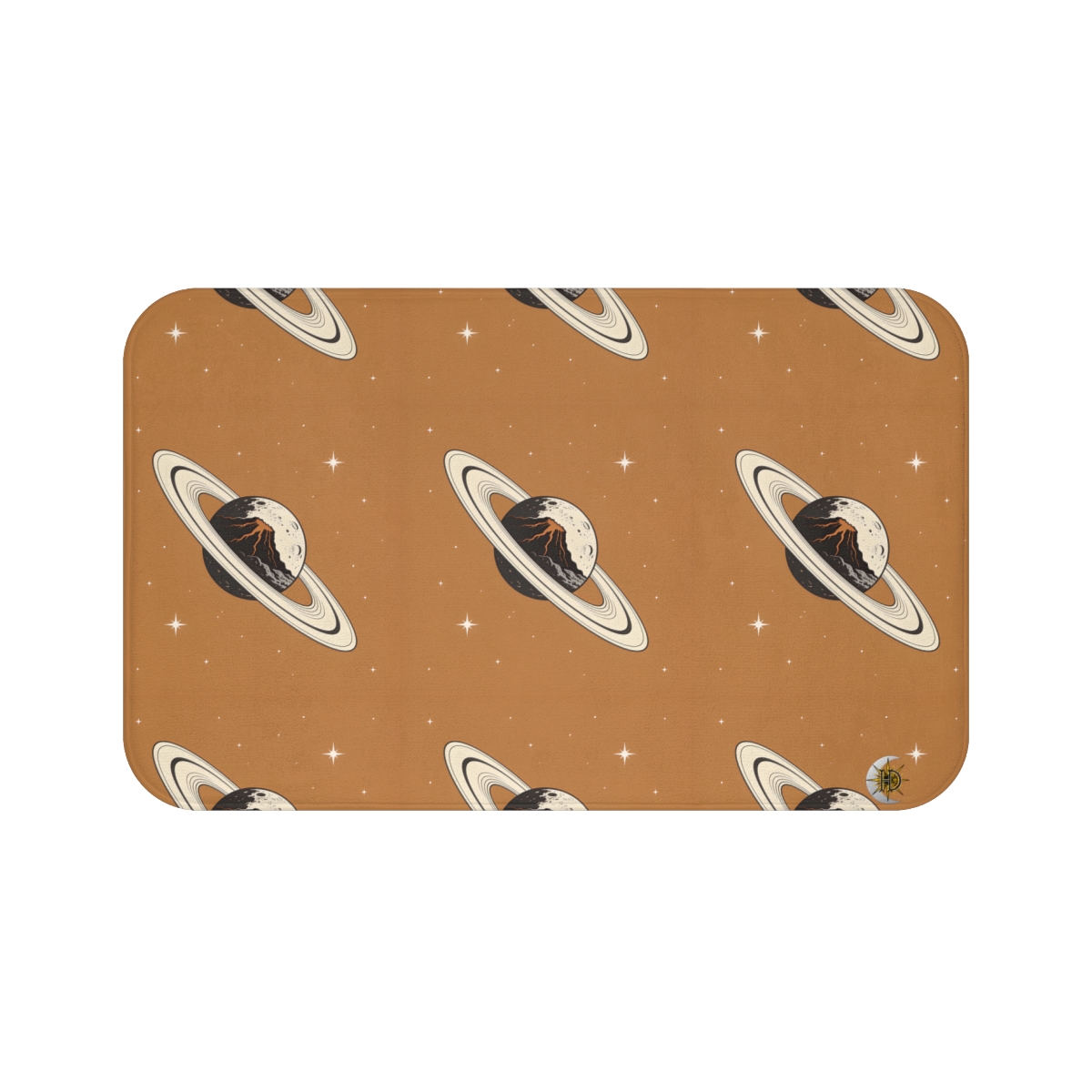 HD Ember Orbit Memory-Foam Bath Mat