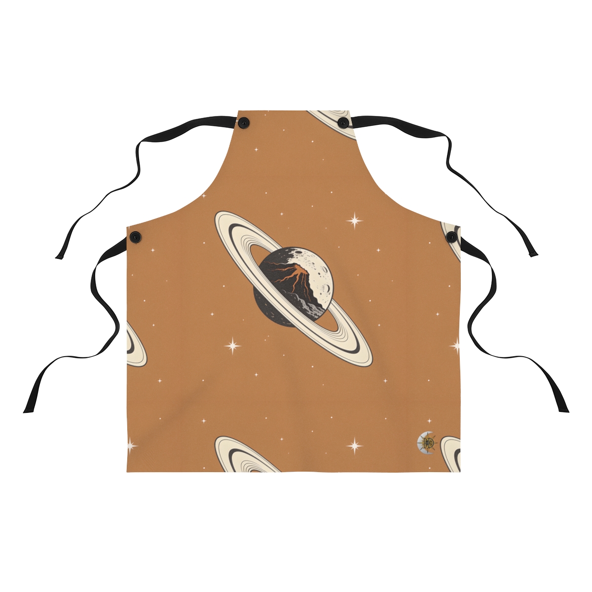 HD Ember Orbit Polyester Kitchen Apron