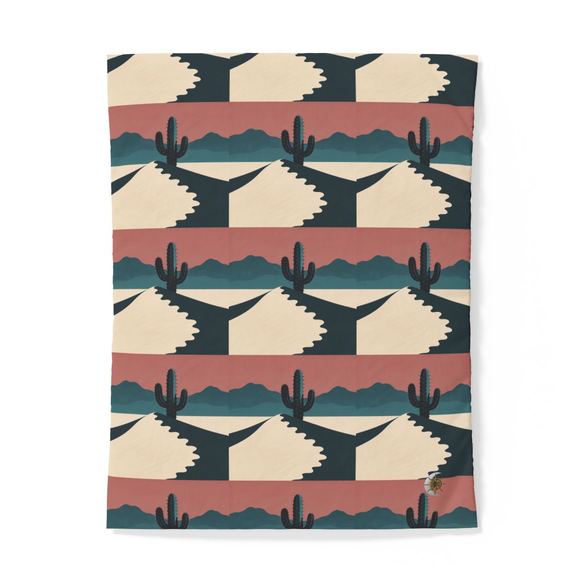 HD Desert Rose Cactus 100% Cotton Duvet Cover