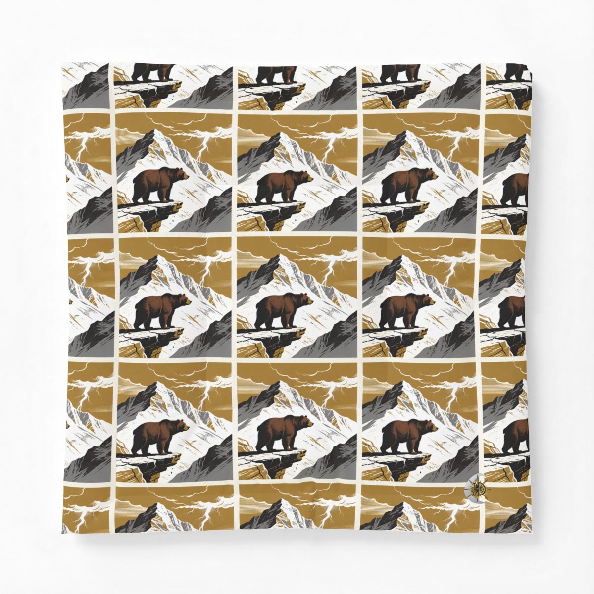 HD Thunder Ridge Bear Cotton-Shell Comforter — additional view
