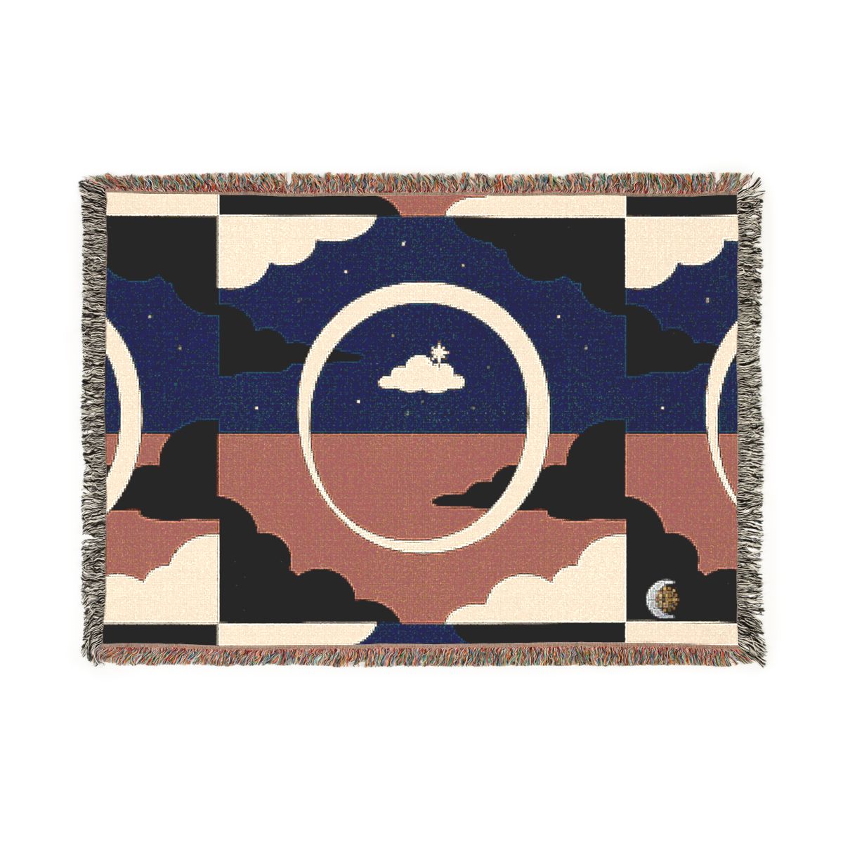 HD Cloudstar Halo 100% Cotton Woven Blanket