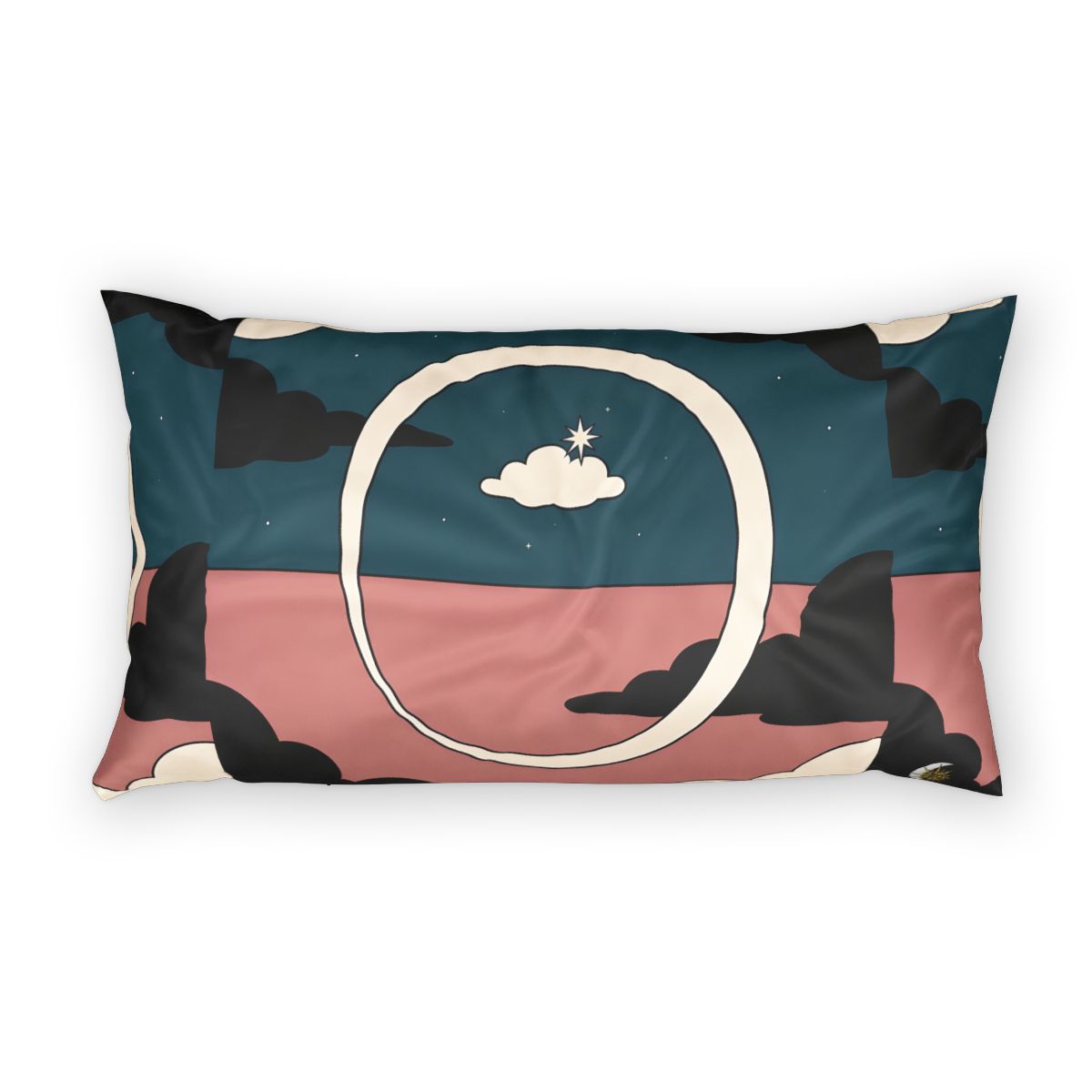 HD Cloudstar Halo 100% Cotton Pillow Sham — additional view