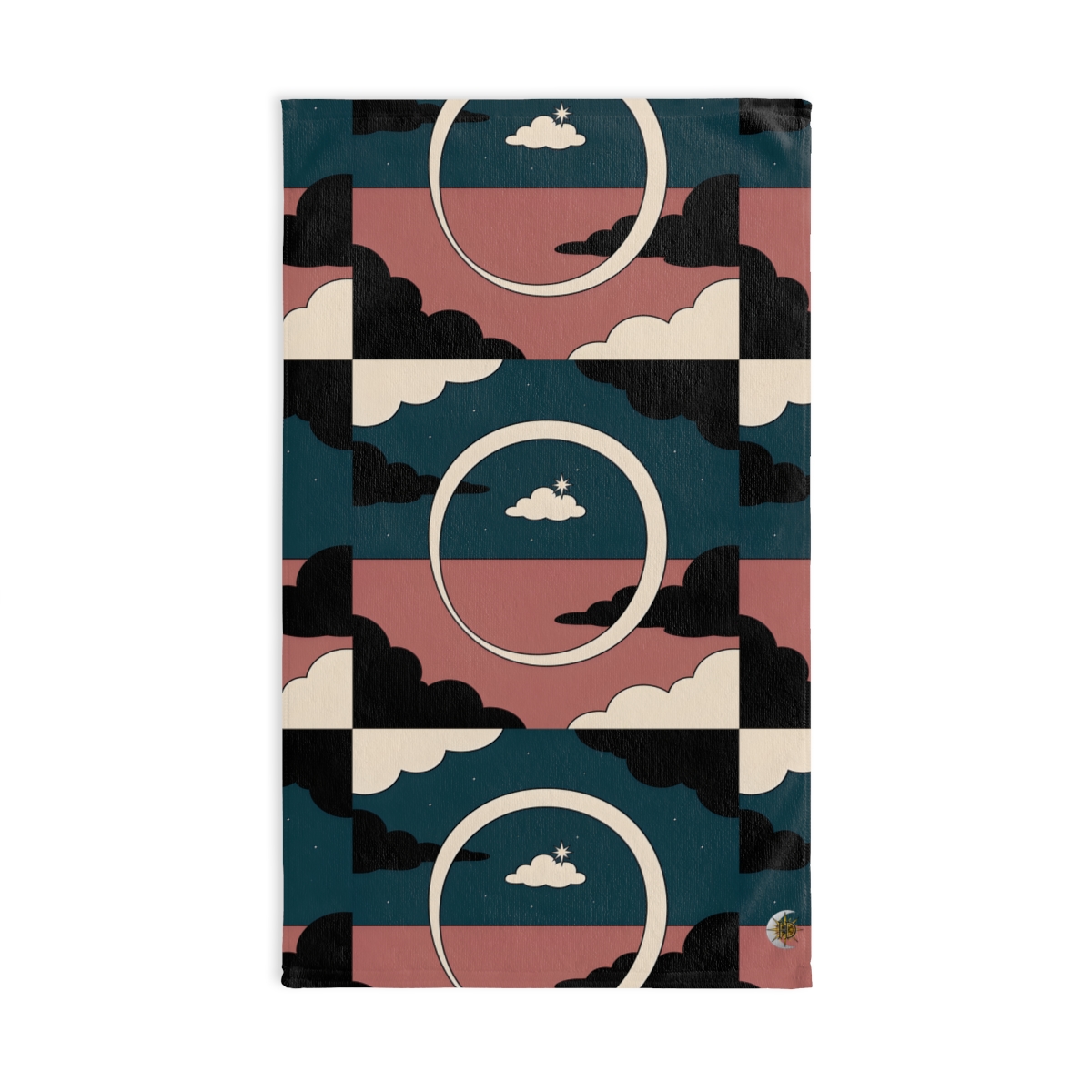 HD Cloudstar Halo Printed Hand Towel