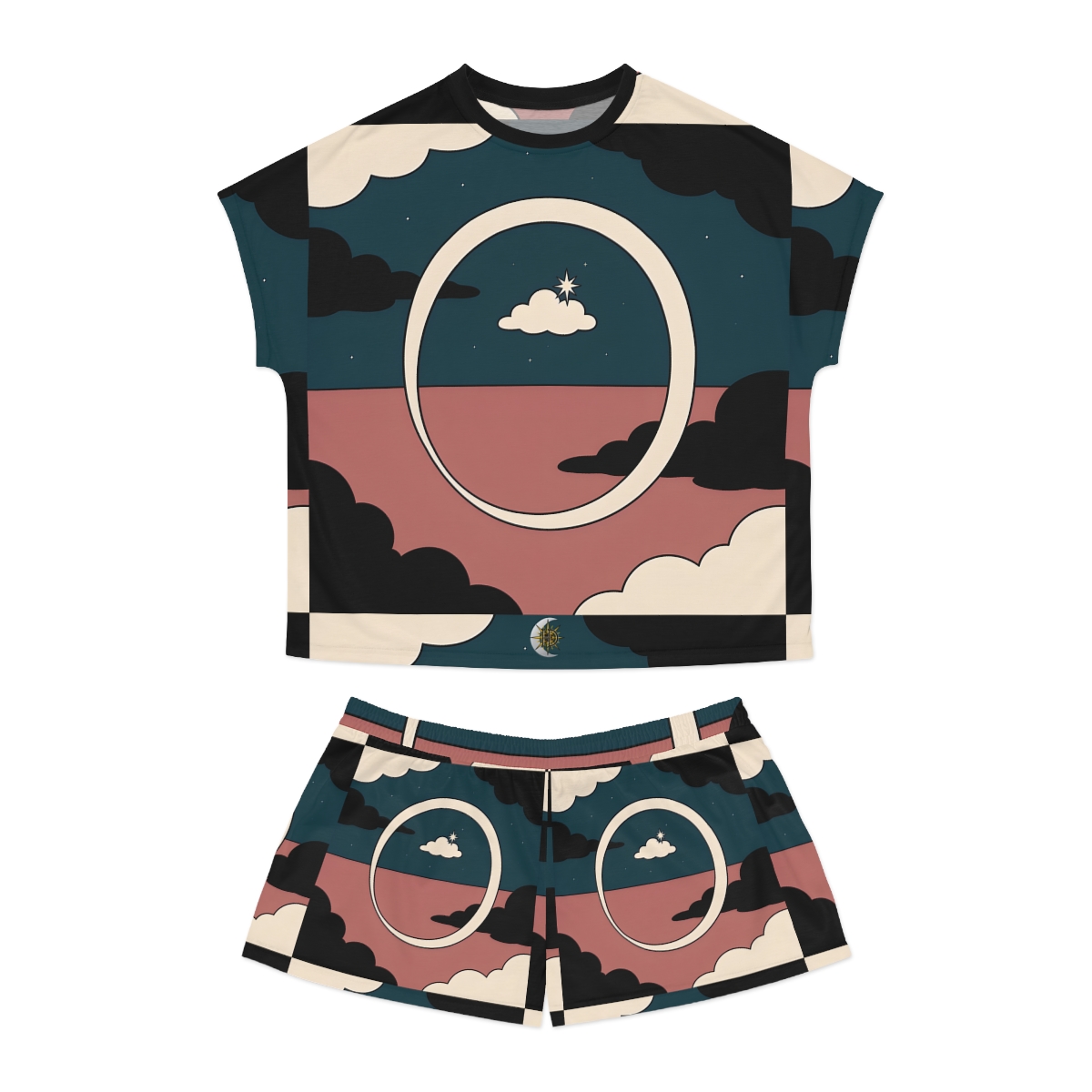 HD Cloudstar Halo Women’s Short Pajama Set