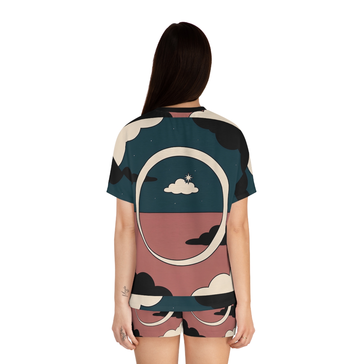 HD Cloudstar Halo Women’s Short Pajama Set — additional view