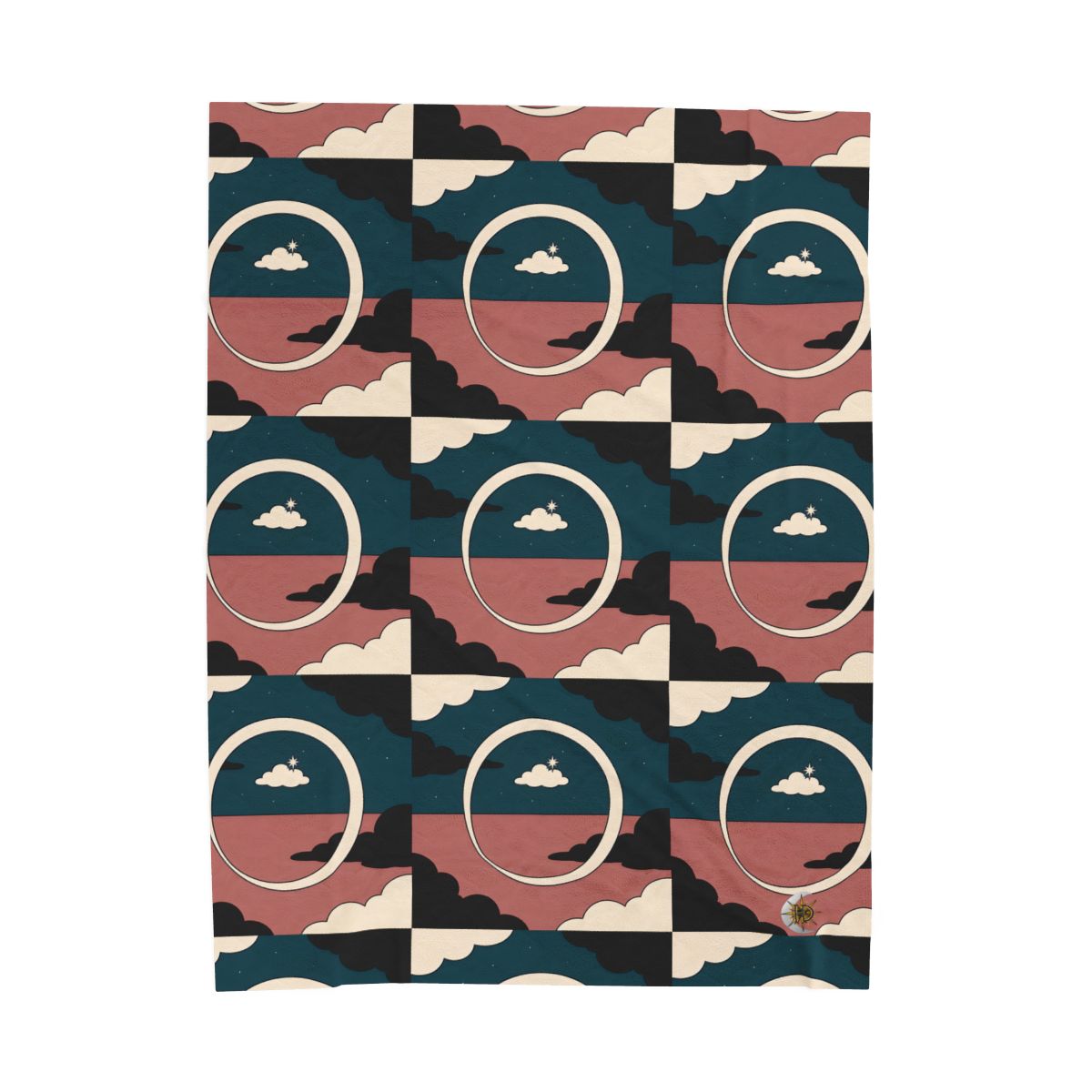 HD Cloudstar Halo Velveteen Plush Blanket — additional view