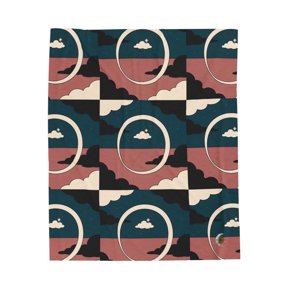 HD Cloudstar Halo Velveteen Plush Blanket — additional view