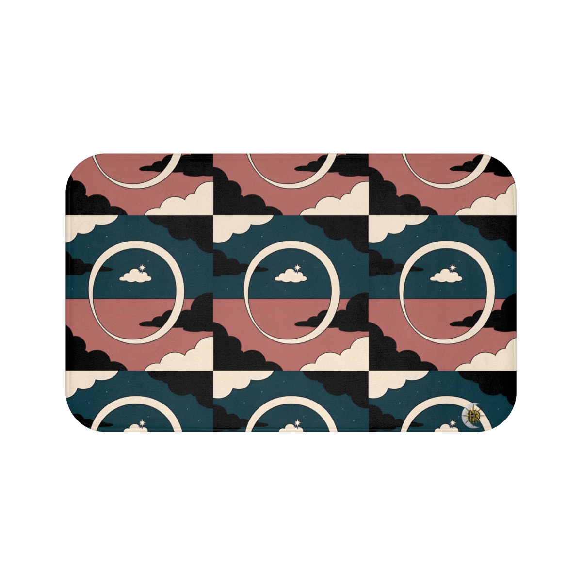 HD Cloudstar Halo Memory-Foam Bath Mat