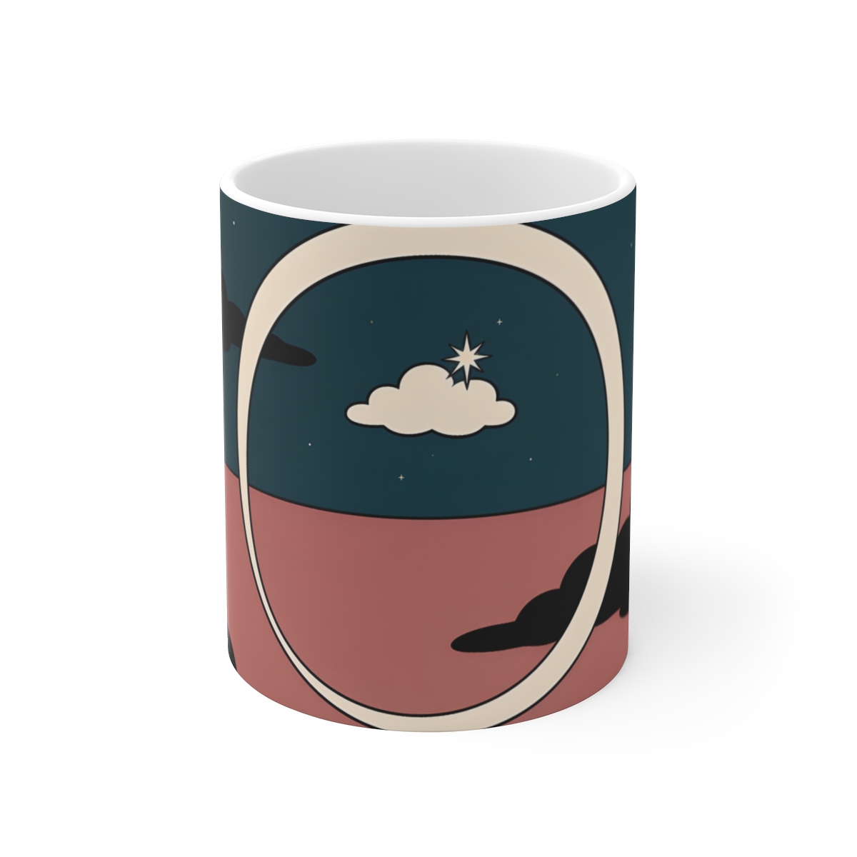 HD Cloudstar Halo Ceramic Mug 11oz