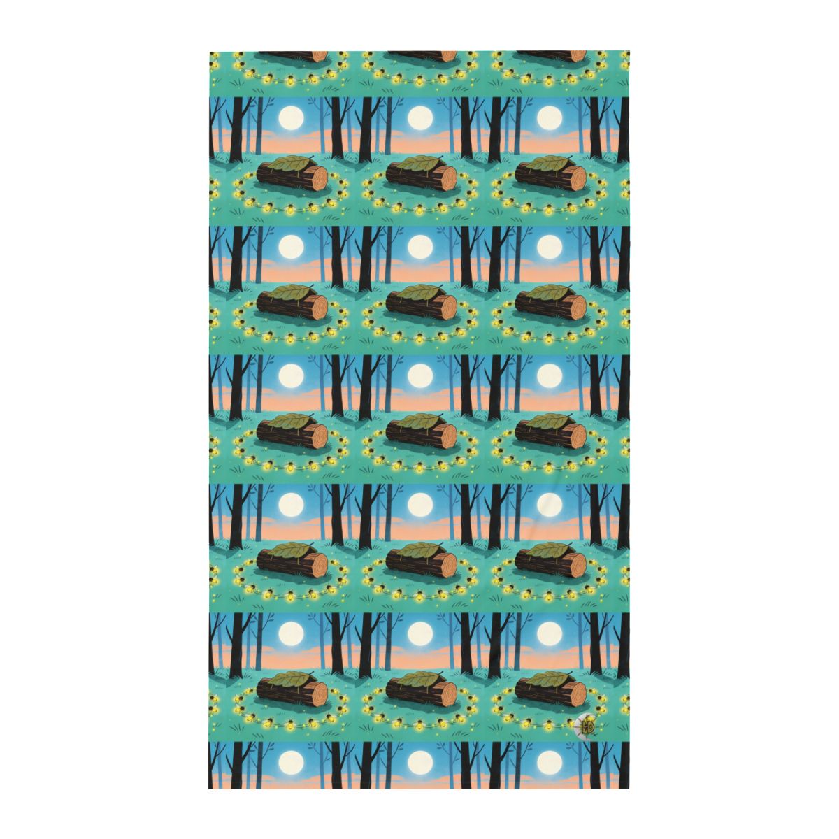 HD Firefly Circle Twin Jersey Flat Sheet