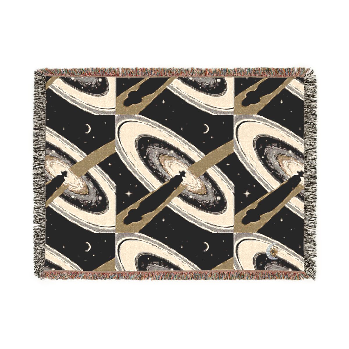 HD Golden Starpath 100% Cotton Woven Blanket — additional view