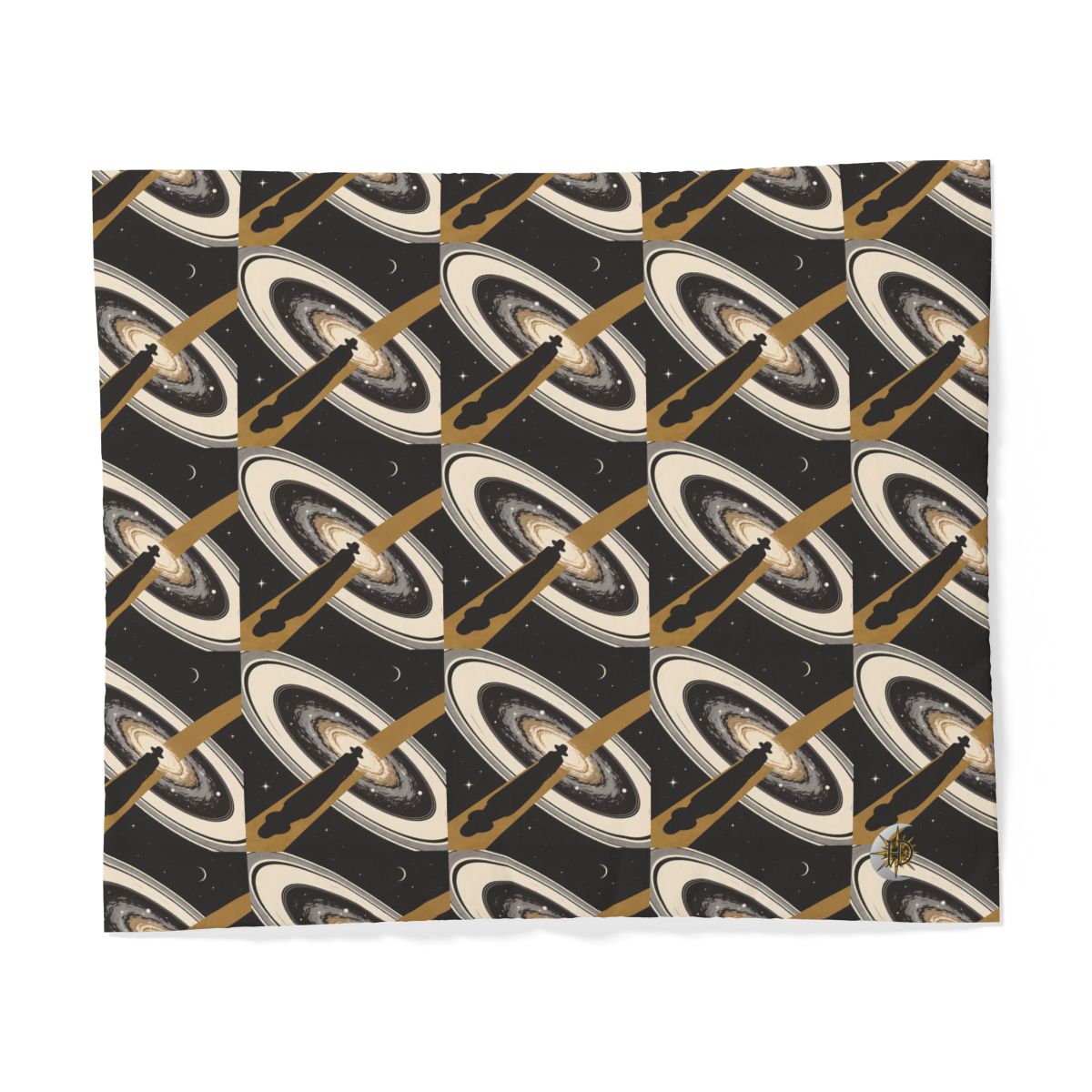 HD Golden Starpath 100% Cotton Duvet Cover — additional view