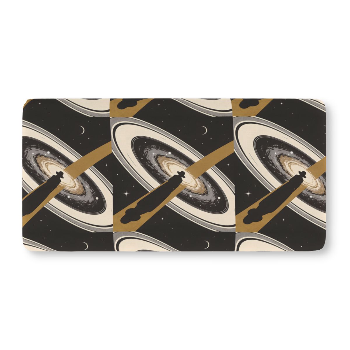 HD Golden Starpath Fitted Crib Sheet — additional view