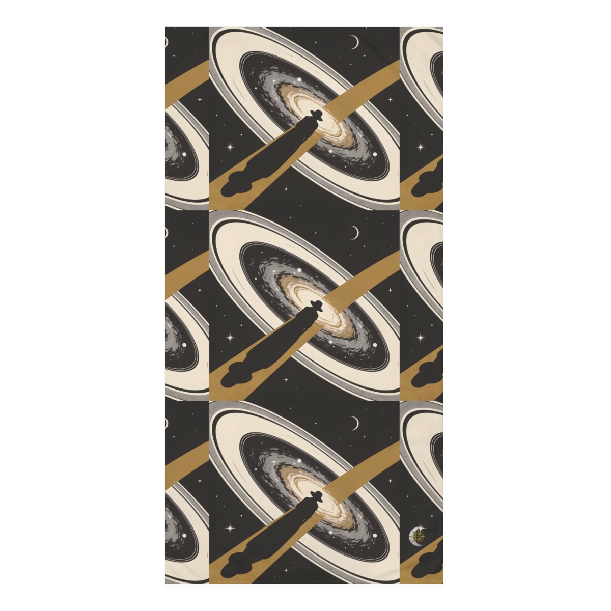HD Golden Starpath Mink-Cotton Bath Towel