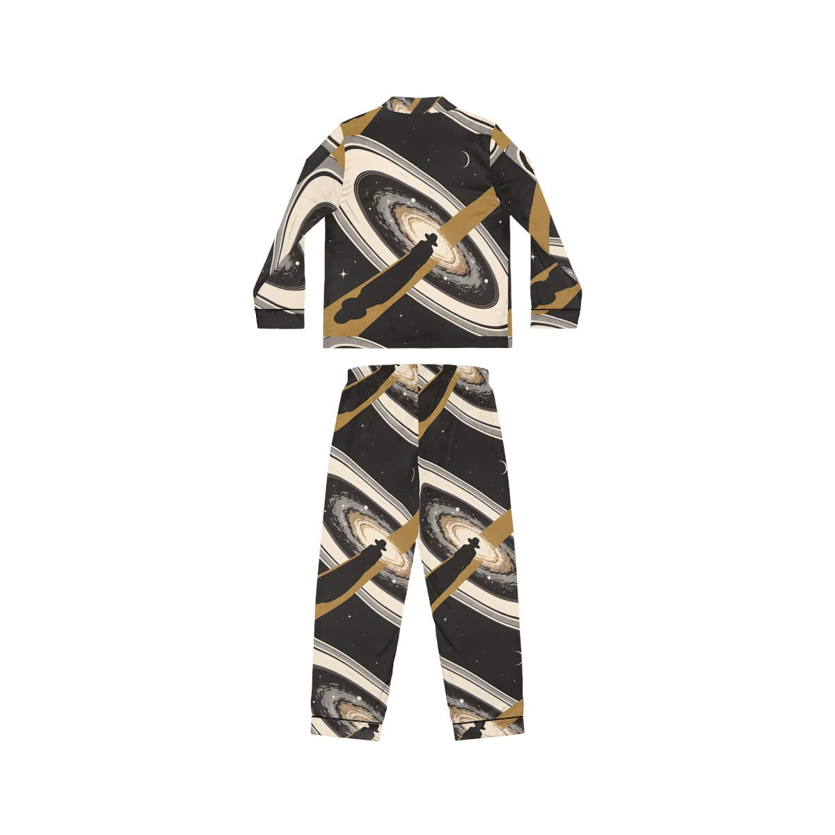 HD Golden Starpath Women’s Satin Pajama Set — additional view