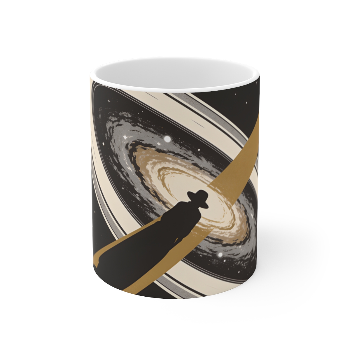 HD Golden Starpath Ceramic Mug 11oz