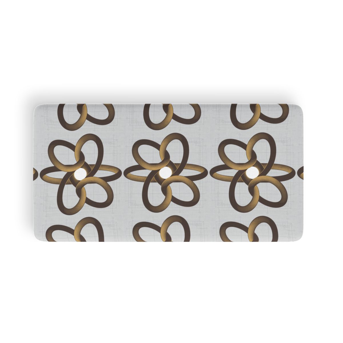 HD Copper Ribbon Orbit Twin Jersey Fitted Sheet