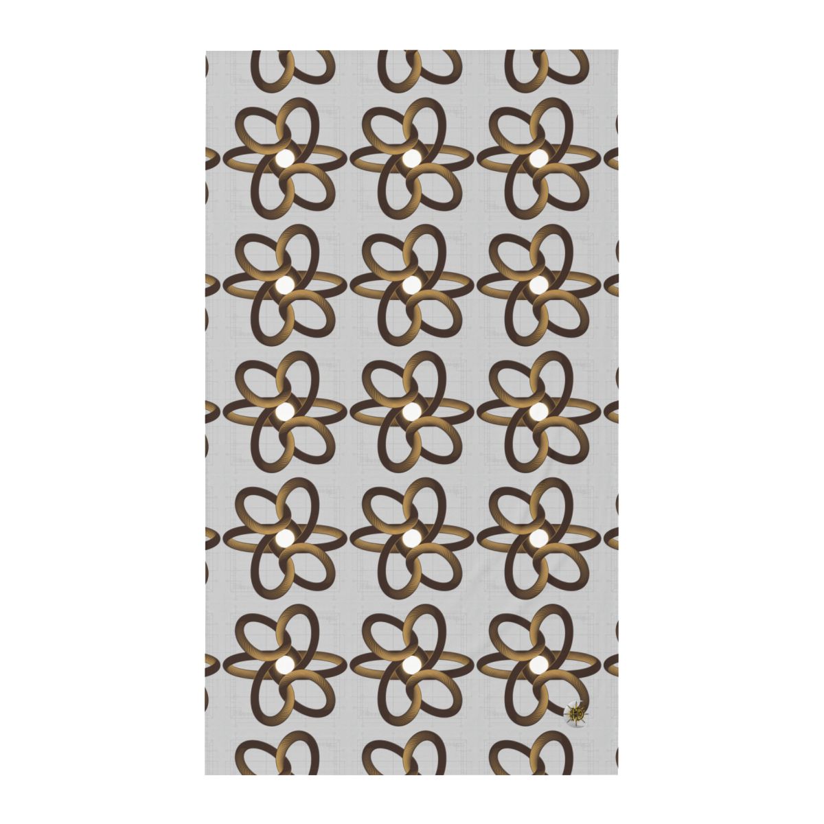 HD Copper Ribbon Orbit Twin Jersey Flat Sheet