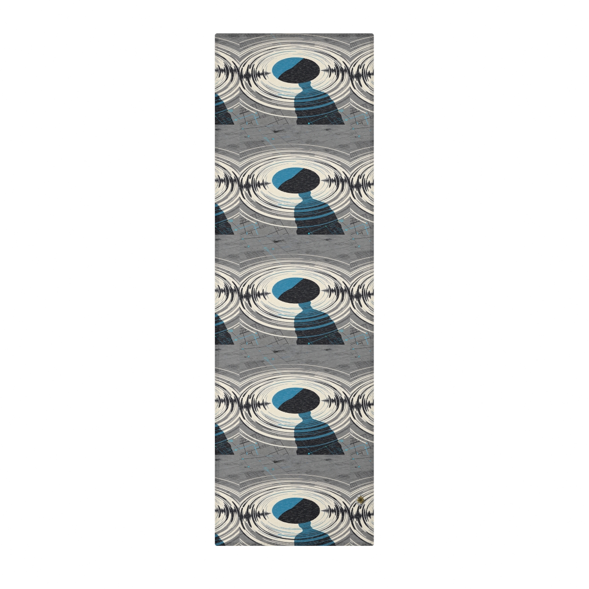 HD Echo Circuit Polyester Chenille Area Rug — additional view
