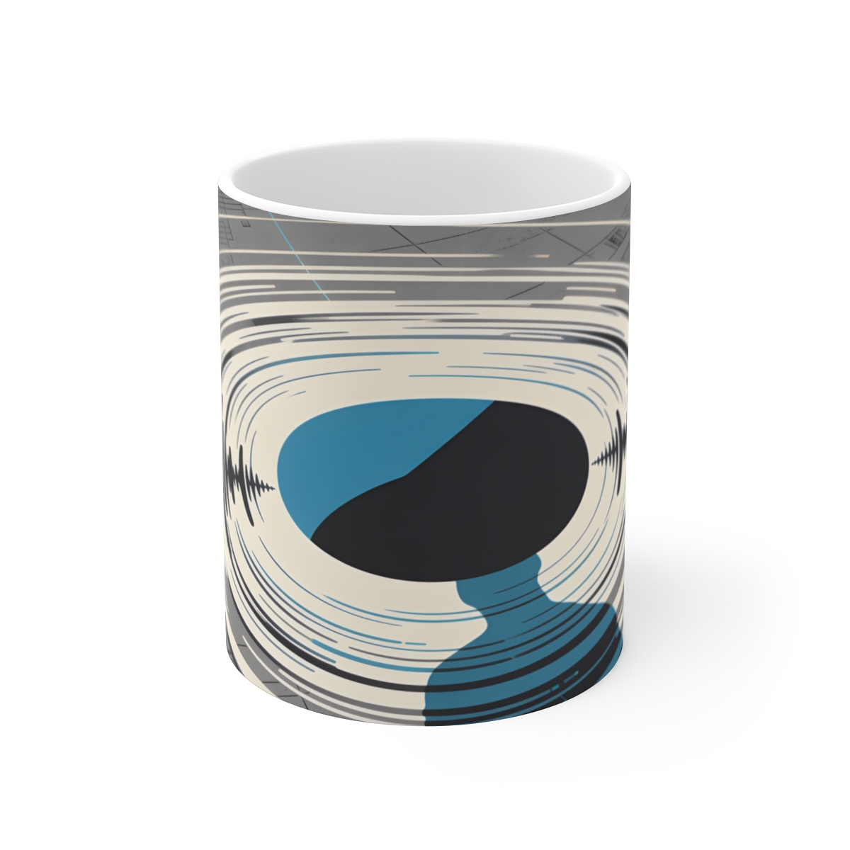 HD Echo Circuit Ceramic Mug 11oz