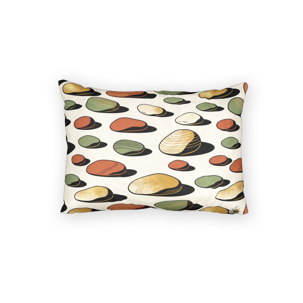 HD Riverstone Scatter 100% Cotton Pillow Sham