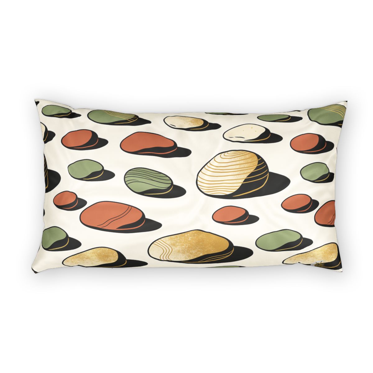 HD Riverstone Scatter 100% Cotton Pillow Sham — additional view