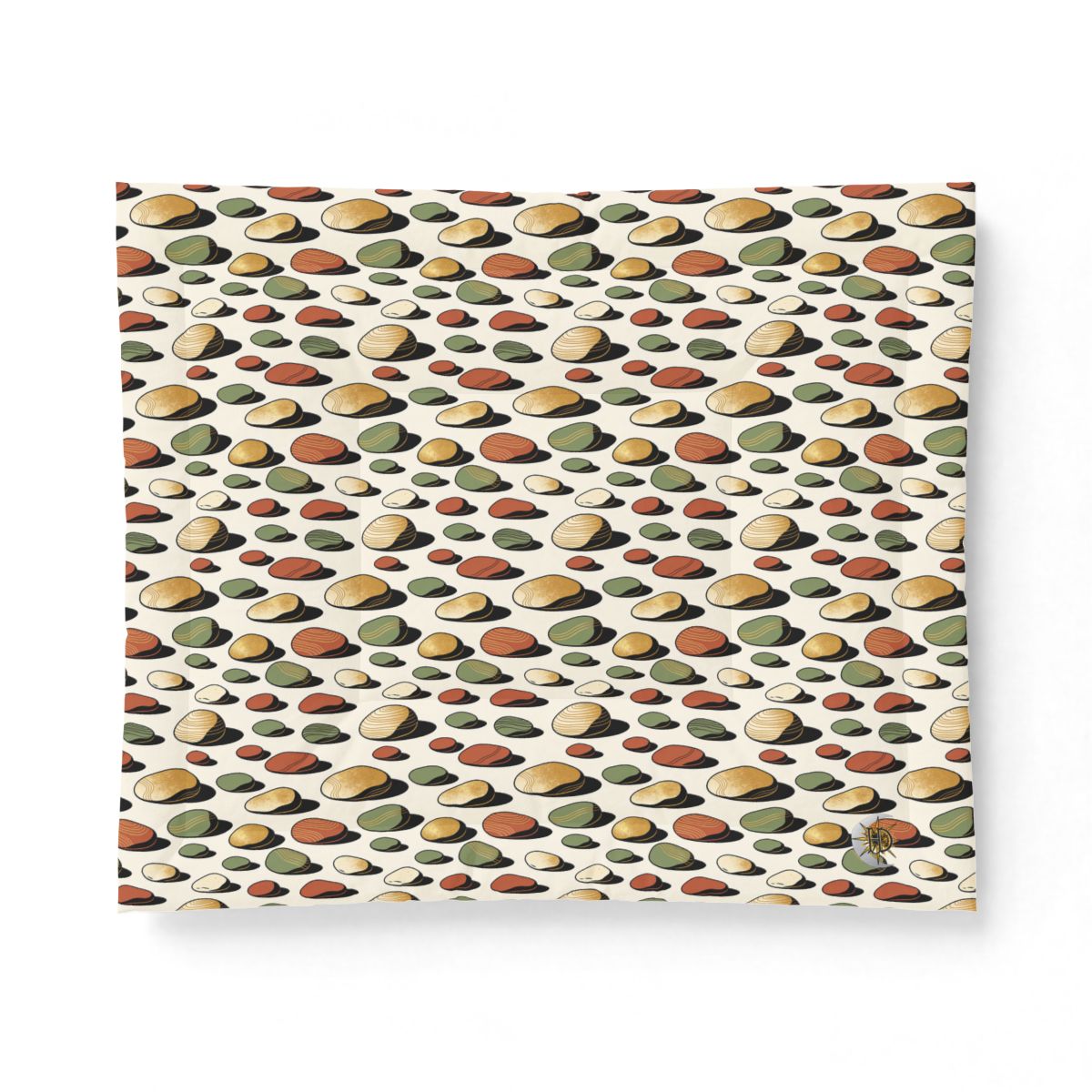 HD Riverstone Scatter Cotton-Shell Comforter