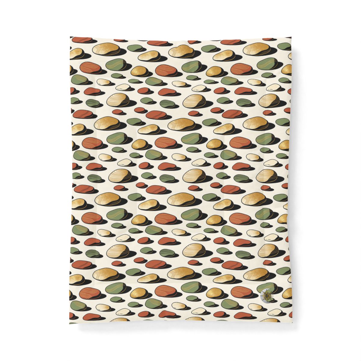 HD Riverstone Scatter Cotton-Shell Comforter — additional view