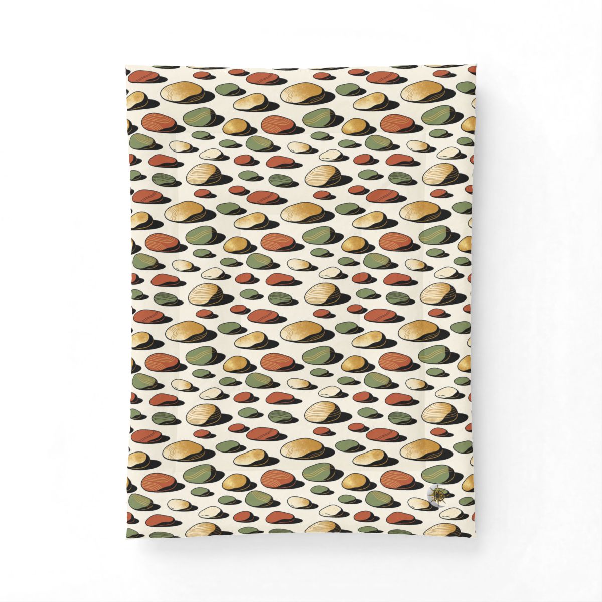 HD Riverstone Scatter Cotton-Shell Comforter — additional view