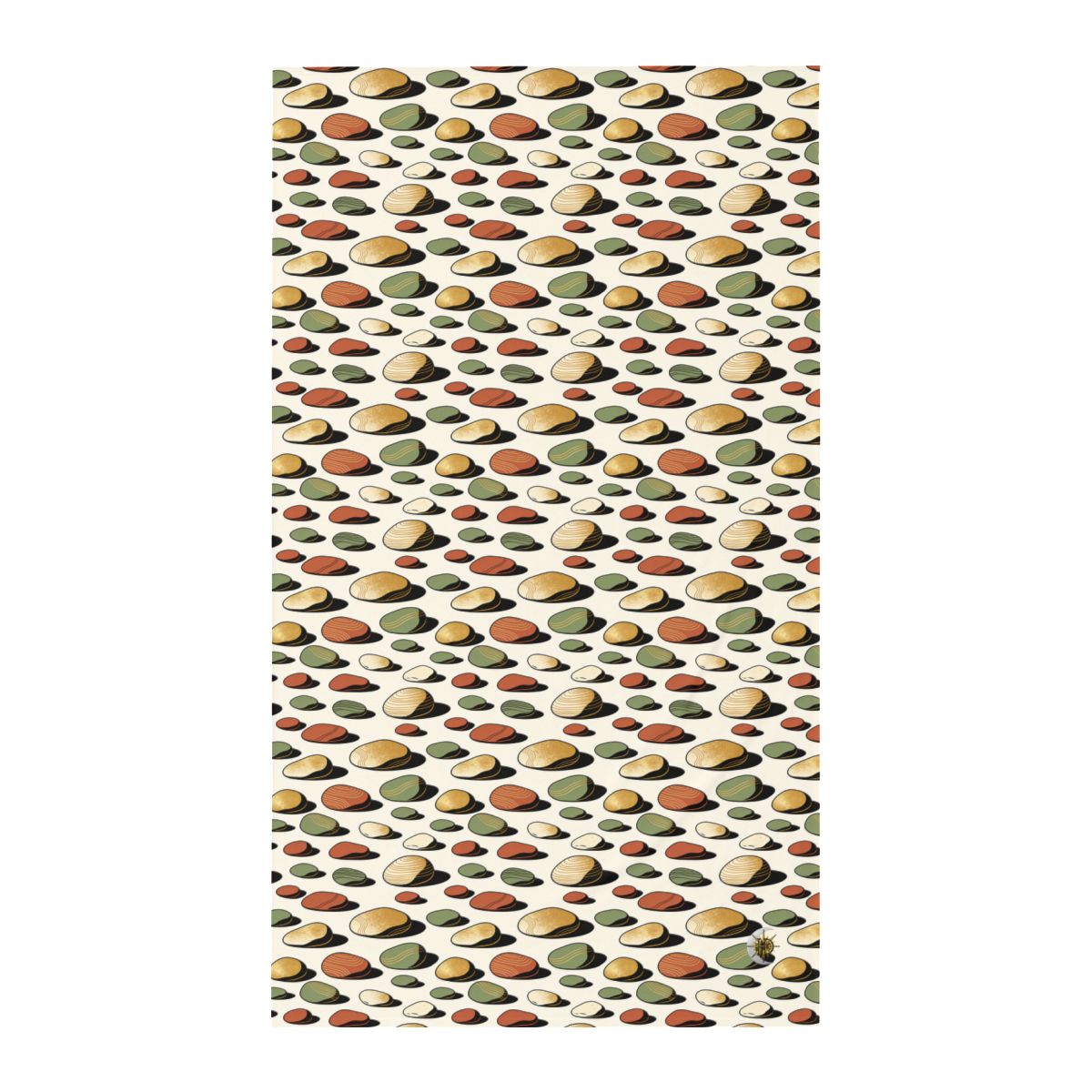 HD Riverstone Scatter Twin Jersey Flat Sheet