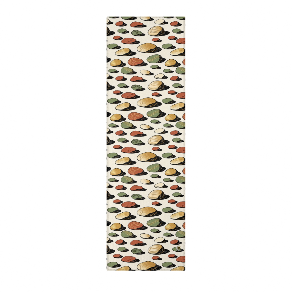 HD Riverstone Scatter Polyester Chenille Area Rug — additional view