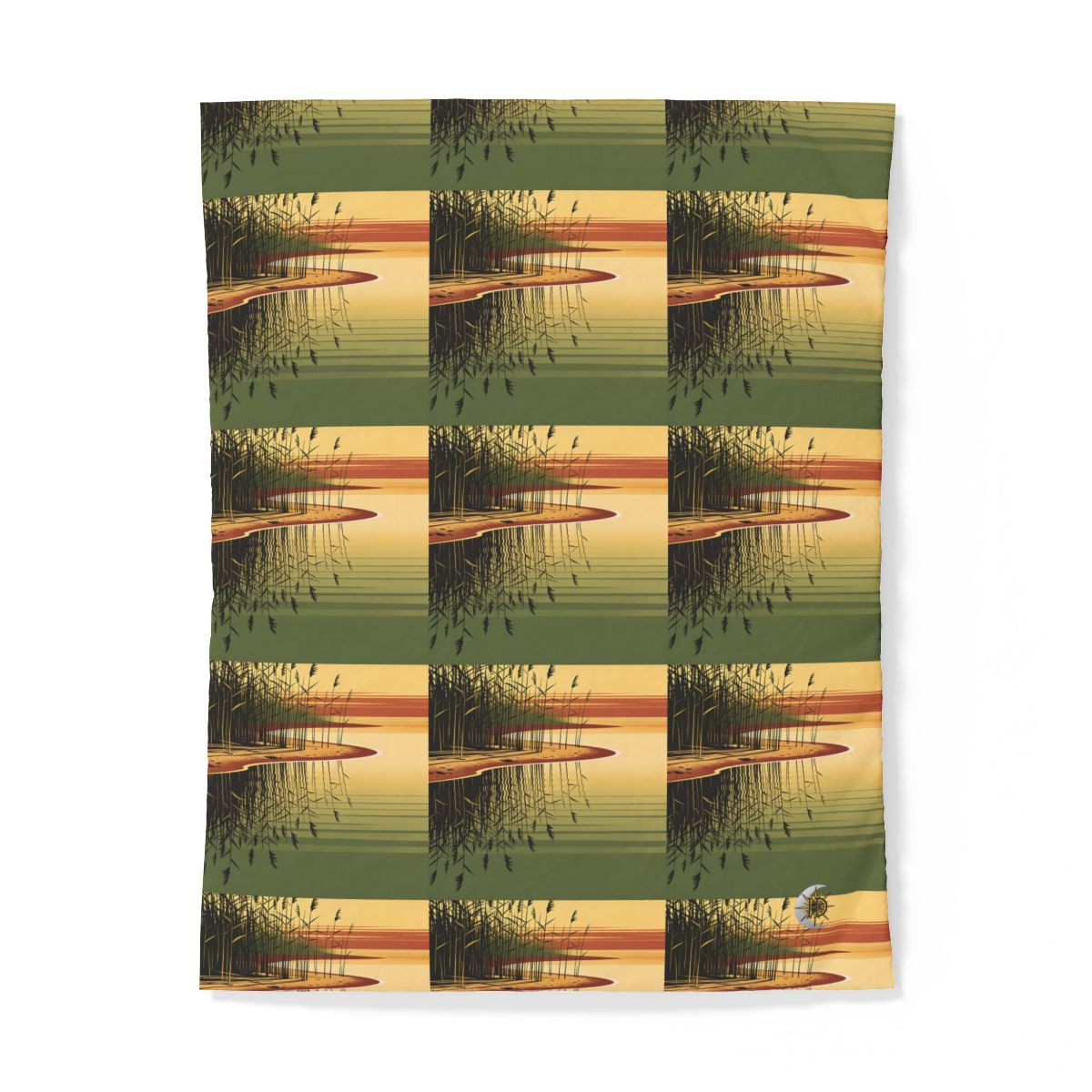 HD Amber Reedshore 100% Cotton Duvet Cover