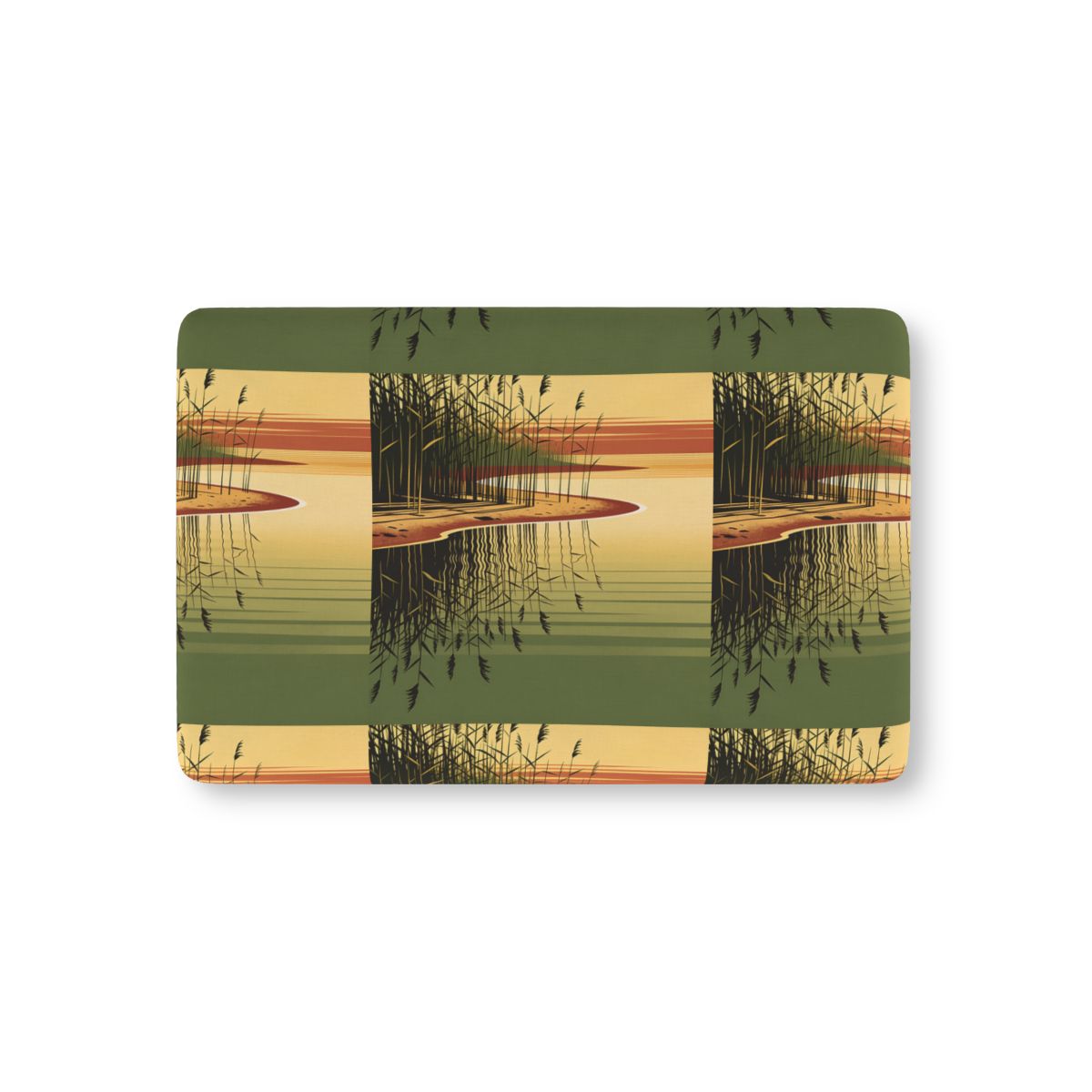 HD Amber Reedshore Fitted Crib Sheet