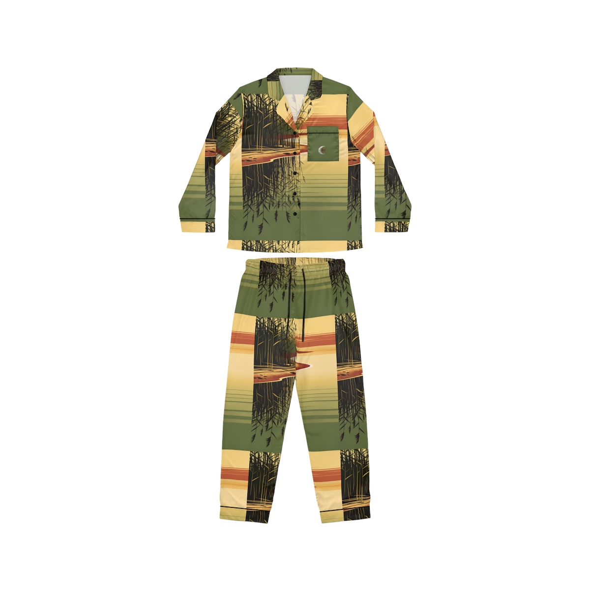 HD Amber Reedshore Women’s Satin Pajama Set