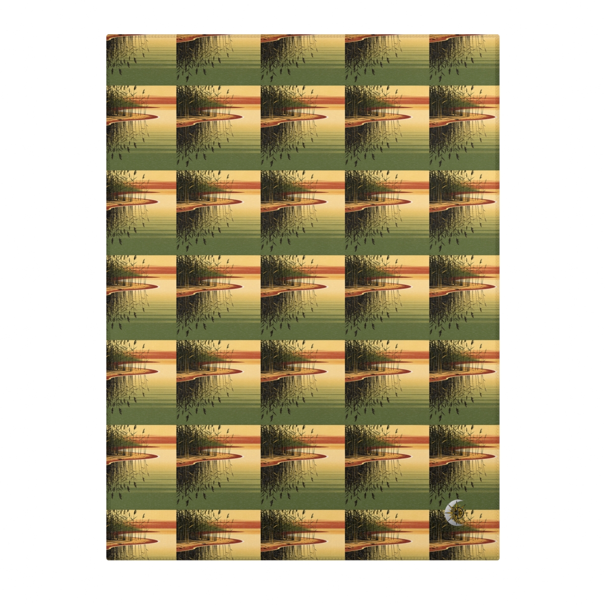 HD Amber Reedshore Polyester Chenille Area Rug — additional view